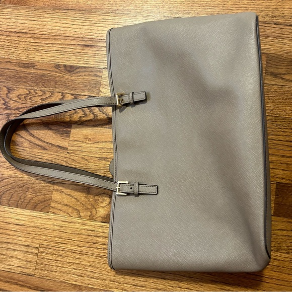 Michael Kors Taupe Tote Bag - Picture 2 of 4